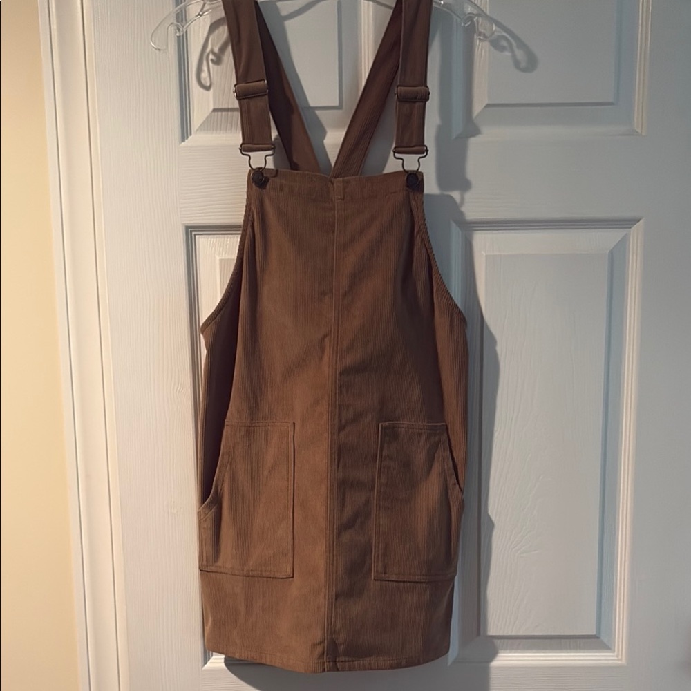 Brown Sadie and Sage  Overall Dress